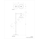 Currey & Company 8000-0007 Dao 1 Light Floor Lamp in Silver Granello/Satin Black 3