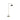 Currey & Company 8000-0007 Dao 1 Light Floor Lamp in Silver Granello/Satin Black 1