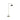 Currey & Company 8000-0007 Dao 1 Light Floor Lamp in Silver Granello/Satin Black - Crescent Harbor