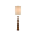 Currey & Company 8000-0034 Malayan 2 Light Floor Lamp in Natural 3