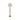 Currey & Company 8000-0039 Bourgeon 1 Light Floor Lamp in Natural/Dark Contemporary Gold Leaf - Crescent Harbor