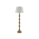 Currey & Company 8000-0039 Bourgeon 1 Light Floor Lamp in Natural/Dark Contemporary Gold Leaf 4