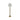 Currey & Company 8000-0039 Bourgeon 1 Light Floor Lamp in Natural/Dark Contemporary Gold Leaf - Crescent Harbor