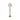 Currey & Company 8000-0039 Bourgeon 1 Light Floor Lamp in Natural/Dark Contemporary Gold Leaf - Crescent Harbor