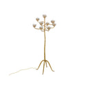 Currey & Company 8000-0045 Agave Americana 9 Light Floor Candelabra in Contemporary Gold Leaf 1