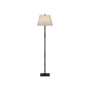 Currey & Company 8000-0049 Lohn 1 Light Floor Lamp in Mole Black 1