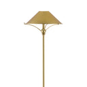 Currey & Company 8000-0050 Maarla 1 Light Floor Lamp in Polished Brass 2