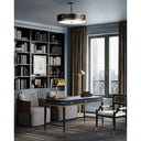Currey & Company 8000-0050 Maarla 1 Light Floor Lamp in Polished Brass 4