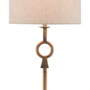 Currey & Company 8000-0077 Germaine Floor Lamp in Antique Brass 2