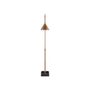 Currey & Company 8000-0094 Vision 1 Light Floor Lamp in Vintage Brass/Black 4