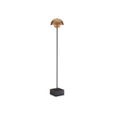 Currey & Company 8000-0095 La Rue 1 Light Floor Lamp in Brushed Brass/Black 3