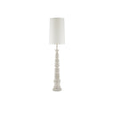 Currey & Company 8000-0112 Malayan 2 Light Floor Lamp in Whitewash 4