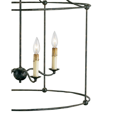 Currey & Company 9-C Fitzjames 4 Light Lantern in Mayfair 2