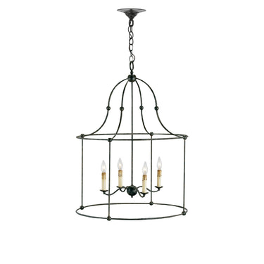 Currey & Company 9-C Fitzjames 4 Light Lantern in Mayfair 3
