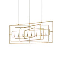 Currey & Company 9-C5 Metro Rectangular 8 Light Chandelier 3