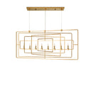 Currey & Company 9-C5 Metro Rectangular 8 Light Chandelier 4