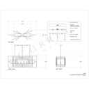 Currey & Company 9-C5 Metro Rectangular 8 Light Chandelier 6