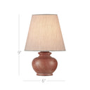 Currey & Company 9" Piccolo Pistachio Mini Table Lamp 17