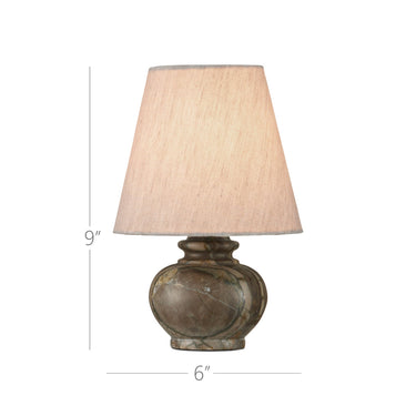 Currey & Company 9" Piccolo Pistachio Mini Table Lamp 8