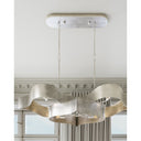 Currey & Company 9000-0-C12 Grand Lotus Oval 6 Light Chandelier 12