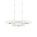 Currey & Company 9000-0-C12 Grand Lotus Oval 6 Light Chandelier 15