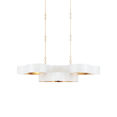 Currey & Company 9000-0-C12 Grand Lotus Oval 6 Light Chandelier 15