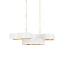Currey & Company 9000-0-C12 Grand Lotus Oval 6 Light Chandelier 18