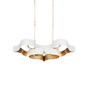 Currey & Company 9000-0-C12 Grand Lotus Oval 6 Light Chandelier 19