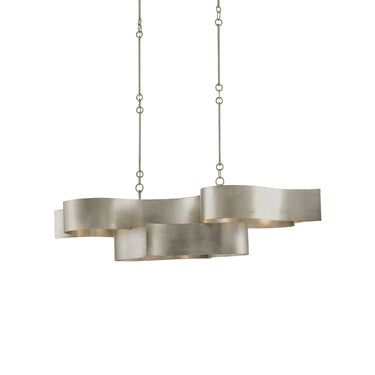 Currey & Company 9000-0-C12 Grand Lotus Oval 6 Light Chandelier 4