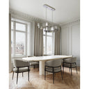 Currey & Company 9000-0-C12 Grand Lotus Oval 6 Light Chandelier 10