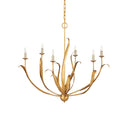 Currey & Company 9000-0-C13 Menefee 6 Light Chandelier 4