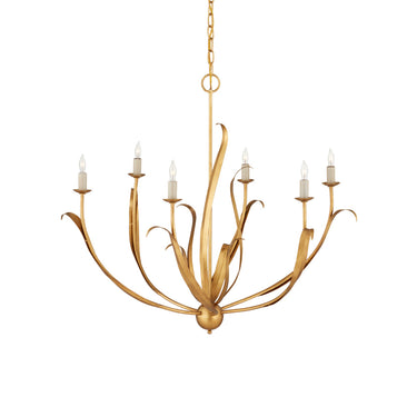 Currey & Company 9000-0-C13 Menefee 6 Light Chandelier 4