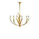 Currey & Company 9000-0-C13 Menefee 6 Light Chandelier 6