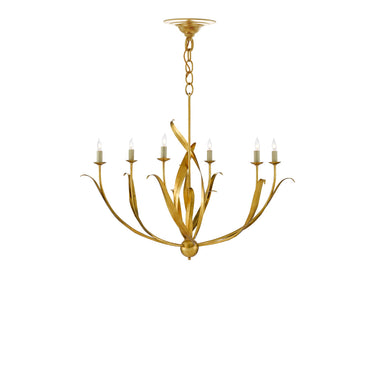 Currey & Company 9000-0-C13 Menefee 6 Light Chandelier 6