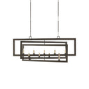 Currey & Company 9000-0-C5 Middleton Rectangular 11 Light Chandelier 3