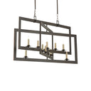 Currey & Company 9000-0-C5 Middleton Rectangular 11 Light Chandelier 5
