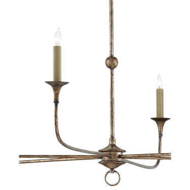 Currey & Company 9000-0-C6 Nottaway Large 6 Light Chandelier 2