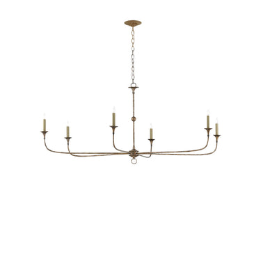 Currey & Company 9000-0-C6 Nottaway Large 6 Light Chandelier 3