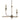 Currey & Company 9000-0-C6 Nottaway Large 6 Light Chandelier - Crescent Harbor