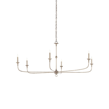Currey & Company 9000-0-C6 Nottaway Large 6 Light Chandelier 6