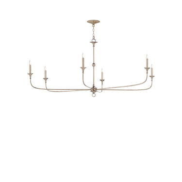 Currey & Company 9000-0-C6 Nottaway Large 6 Light Chandelier 8