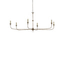 Currey & Company 9000-0-C6 Nottaway Large 6 Light Chandelier 1