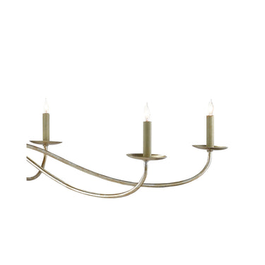 Currey & Company 9000-0-C7 Saxon Rattan 6 Light Chandelier 11