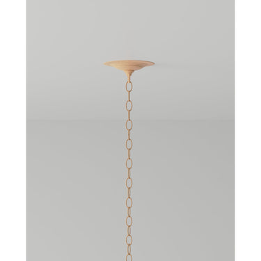 Currey & Company 9000-0-C7 Saxon Rattan 6 Light Chandelier 5