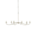 Currey & Company 9000-0-C7 Saxon Rattan 6 Light Chandelier 10