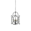 Currey & Company 9000-00 Charisma 4 Light Lantern in French Black 1