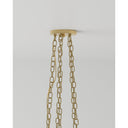 Currey & Company 9000-0040 Forest 10 Light Chandelier in Washed Lucerne Gold/Natural 6