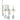 Currey & Company 9000-0060 Sethos Rectangular 8 Light Chandelier in Silver Granello - Crescent Harbor