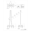 Currey & Company 9000-0060 Sethos Rectangular 8 Light Chandelier in Silver Granello 9