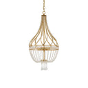 Currey & Company 9000-0061 Ingenue Gold Chandelier in Antique Gold Leaf 1